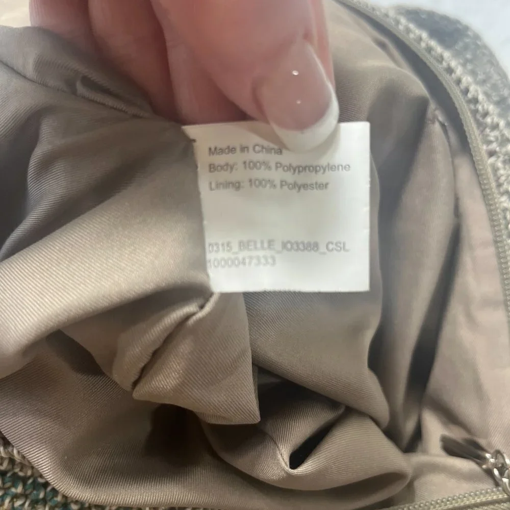 The SAK Striped BOHO Sack Shoulder Bag